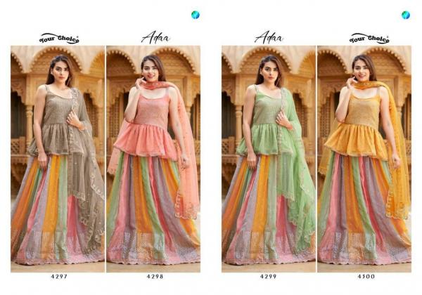 Your Choice Adaa Festive Wear Georgette Designer Salwar Kameez